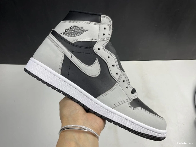 Light Black Retro Air 555088-035 White Smoke 1 Jordan Grey High 0823